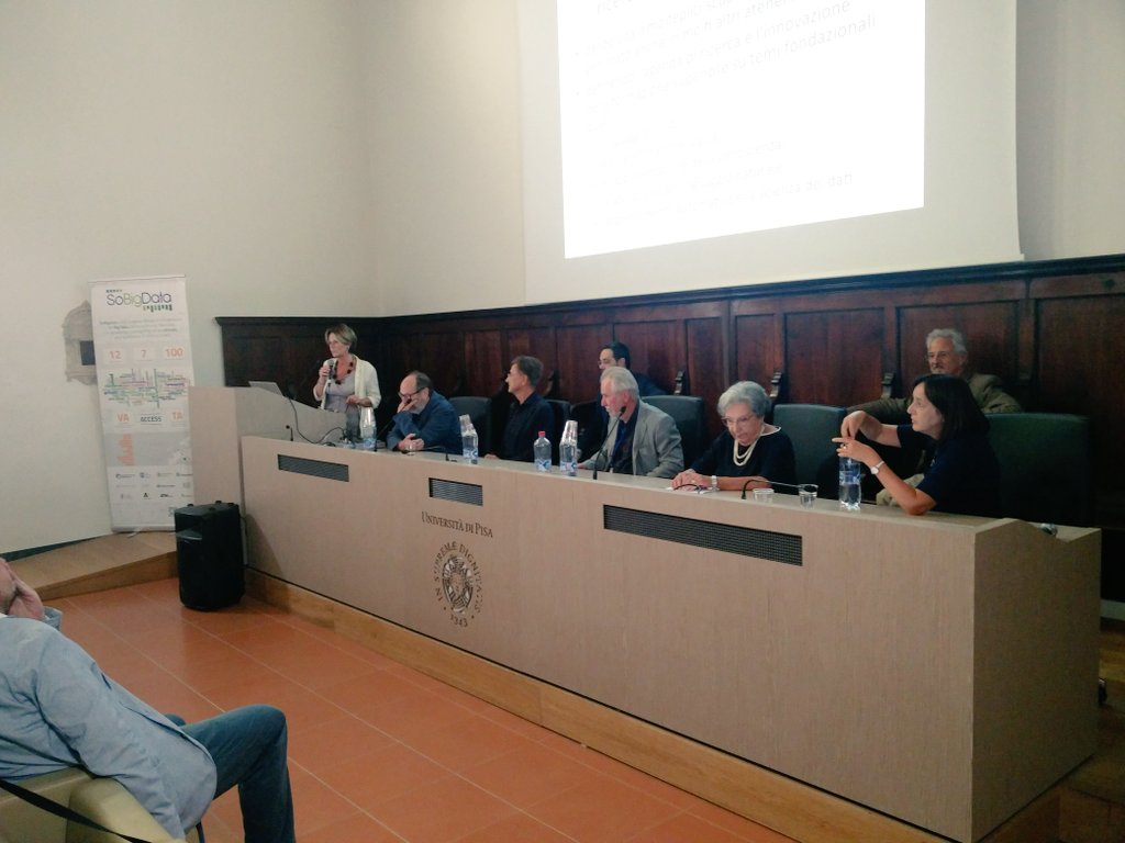 kdd_lab's tweet photo. #Informatica50: the contribution of Franco Turini's work to #ArtificialIntelligence at the center of the celebration of the fiftieth year of computer science in Pisa https://t.co/kgQse2c15m