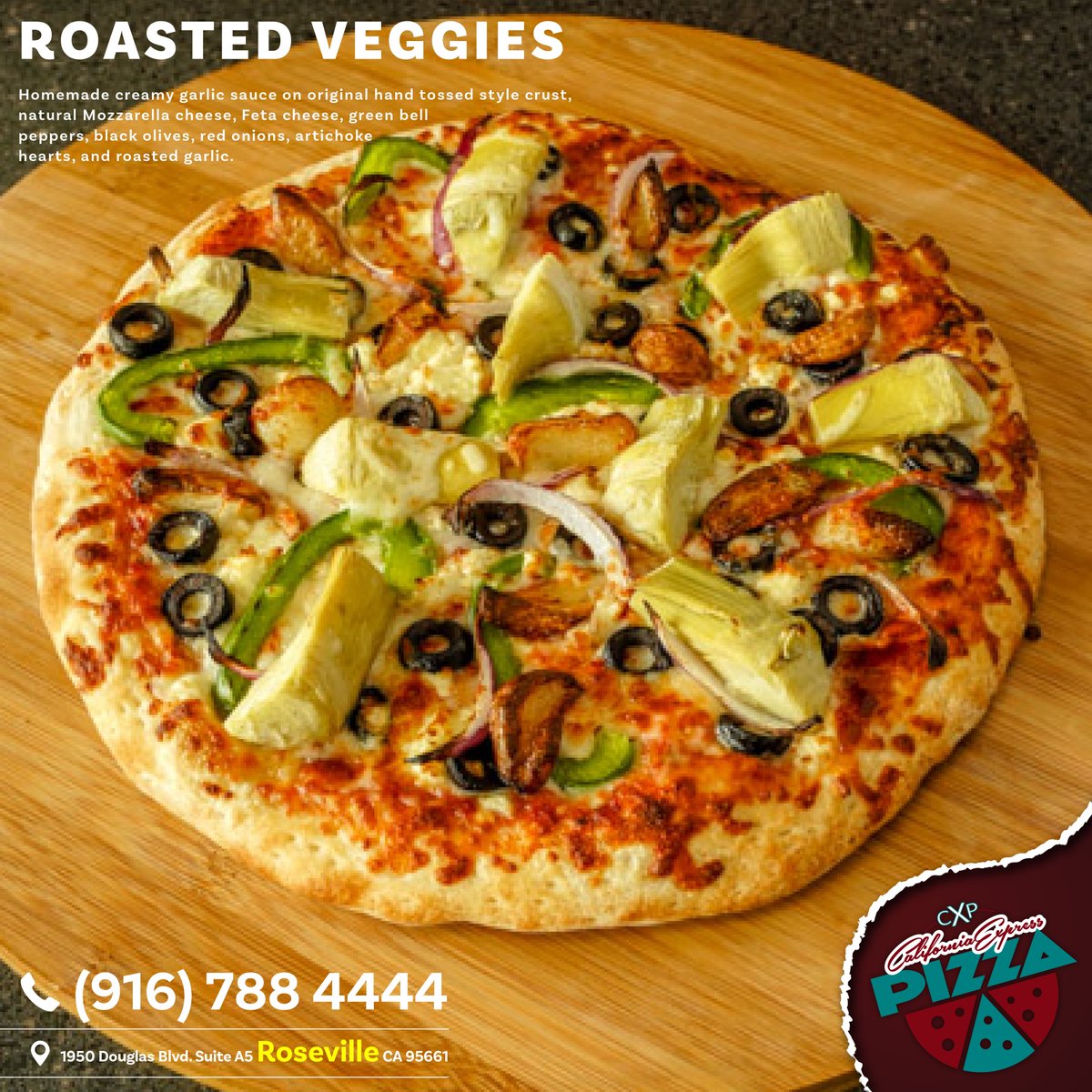 CAexpresspizza's tweet photo. ROASTED VEGGIES😋

#welcome @eat @pizza #food #flavor #hunger #correctaddress #hungry  #lunch #entertainment #worldpizzas @ilovepizza #Smallsized #mediumsize #largesize #beverage @icecream #callnow #takeaway  #smile #Goodday @CAexpresspizza https://t.co/KI2syCLDJS