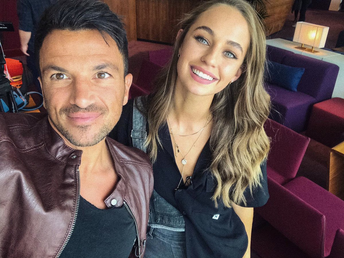 We sent @ThaliaHeffernan to catch up with the one and only @MrPeterAndre! Tonight at 6! #Grease @VirginMedia_One