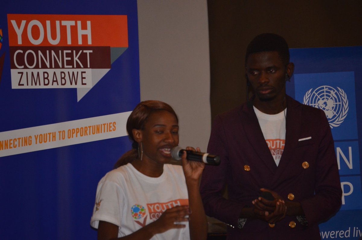YouthConnektZim's tweet photo. They almost missed their slot for the finals during the provincial competition, the winners from Mat South, the Bi'pluz team producing bimass briquettes, fighting for the trophy through their pitch. #FinalBusStop #DontMissTheBus https://t.co/Vtqy3WpjF5