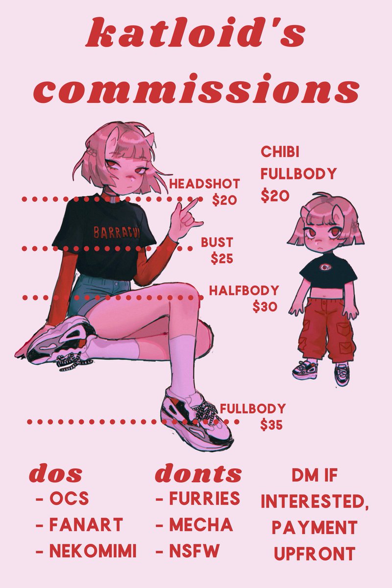 katloidmoved's tweet photo. COMMISSIONS OPEN! please rt! https://t.co/ume2TUjSnr