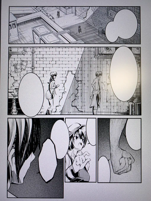 #漫画家志望さんと繋がりたい
#漫画家志望さんと仲良くなりたい

1日2ページできた!

真ん中のコマの背景は一部友達にアシスタントしてもらいました! 