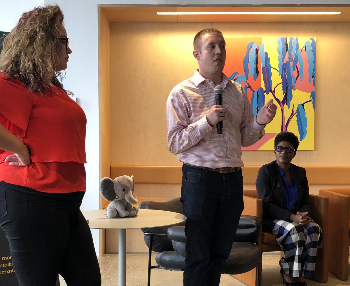 MeganTarnow's tweet photo. Here's a glimpse of the future of the #accounting industry. @TotallyBookedNY @JacobBSchroeder announce @IdeationThnkFwd with @NayoCarterGray #InclusionwithoutAssimilation https://t.co/FGGOKE21jg