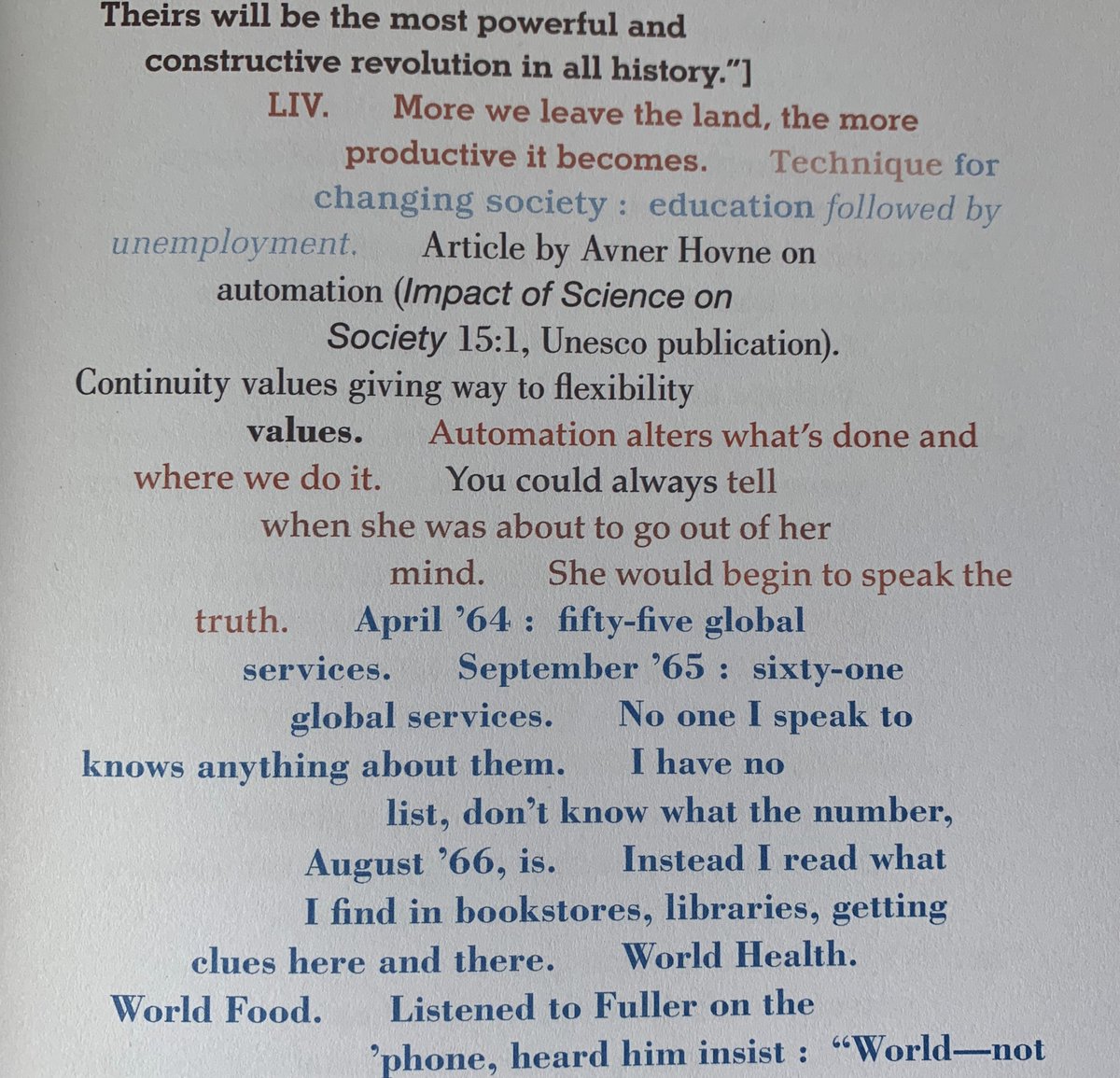 sigliopress's tweet photo. "You could always tell when she was about to go out of her mind. She would begin to speak the truth."
—John Cage, from the new expanded edition of Diary: How to Improve the World (You Will Only Make Matters Worse)
https://t.co/TSyvf4lddd
#johncage #johncagediary https://t.co/30JwSB5XFb