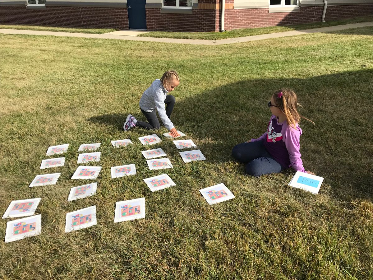 lynn_reads's tweet photo. What better way to practice sight words on a sunny Friday! #lawmmemory #2020howardwinn ⁦@saramarleygrimm⁩ ⁦@TedIhns⁩ https://t.co/sLOFurZmYj