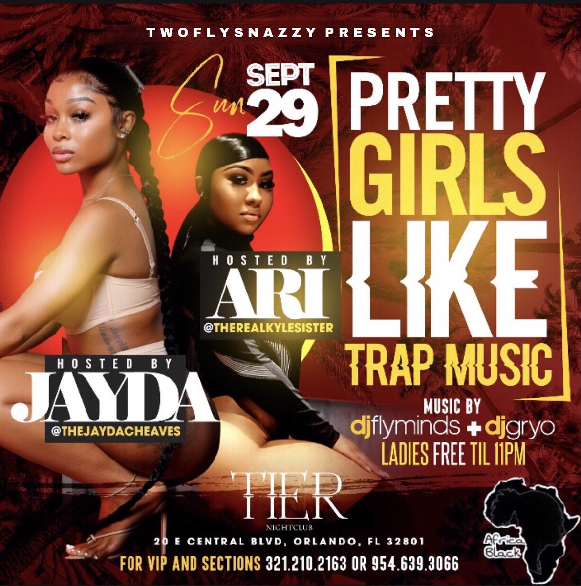 2FlySnazzy's tweet photo. All sections sold out ๐คฏ๐ฅ๐ฅ Ladies free til 11pm #PGLTM https://t.co/13tZm1BXgR