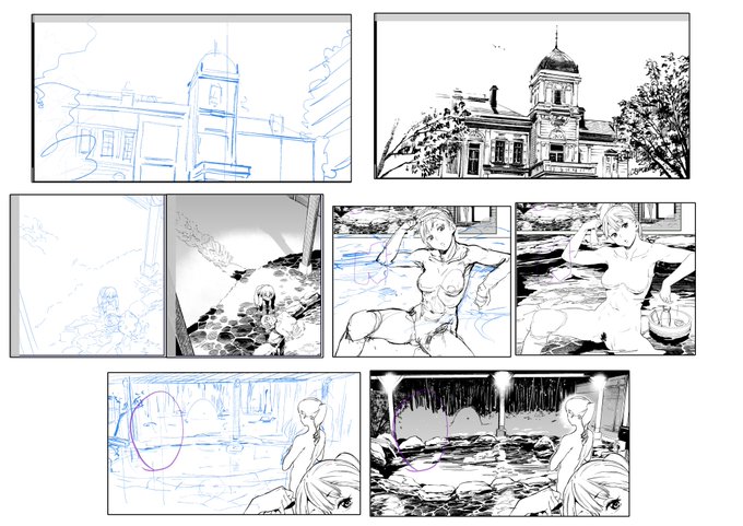 作画サンプル① 