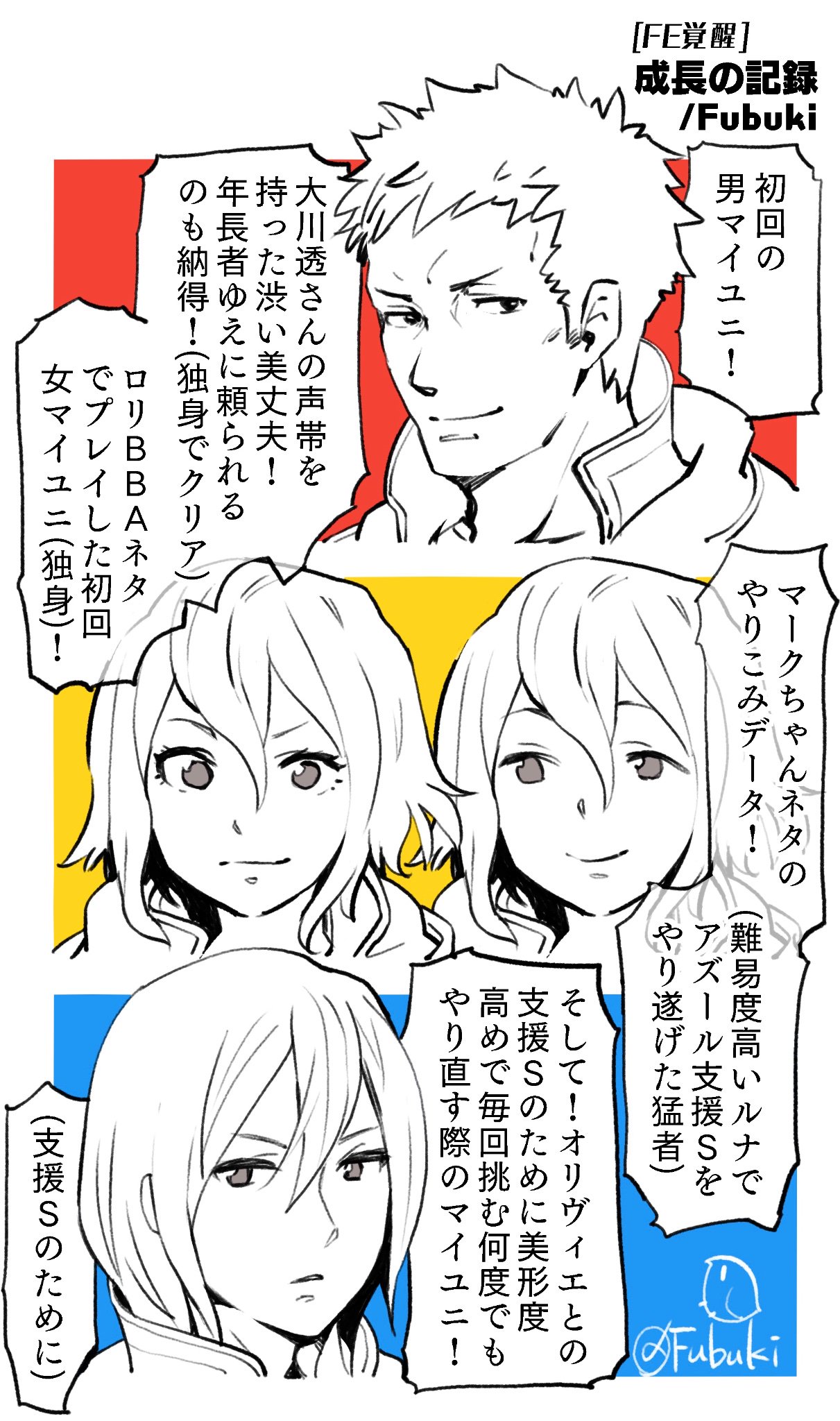 Fubuki ゲームキャラとの結婚 支援ｓ て とか言ってた頃が僕にもありました Fe覚醒 T Co L9u4955a4h Twitter