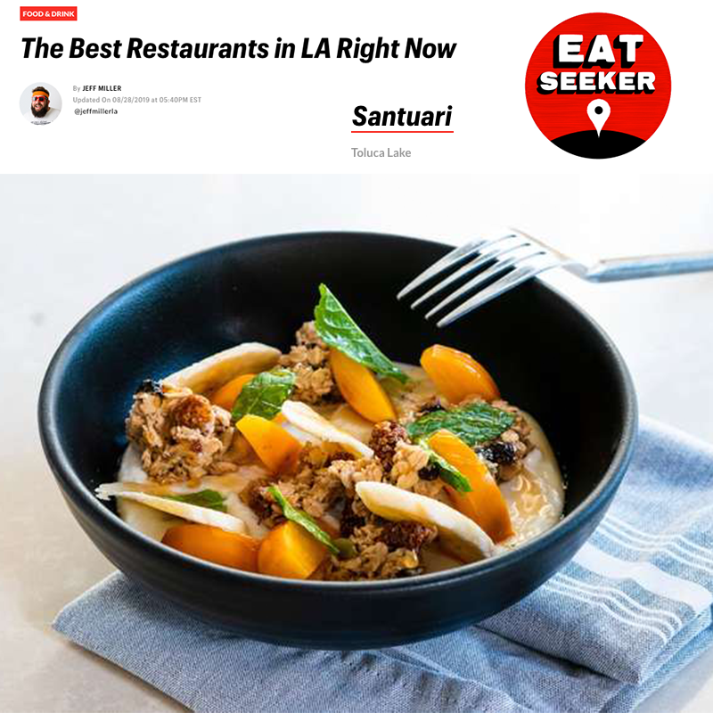 Honored to be in the @thrillist Best Restaurants List. read what Jeff Miller had top say after a few bites. 
soo.nr/lmmc  #Thrillist #SantuariLA