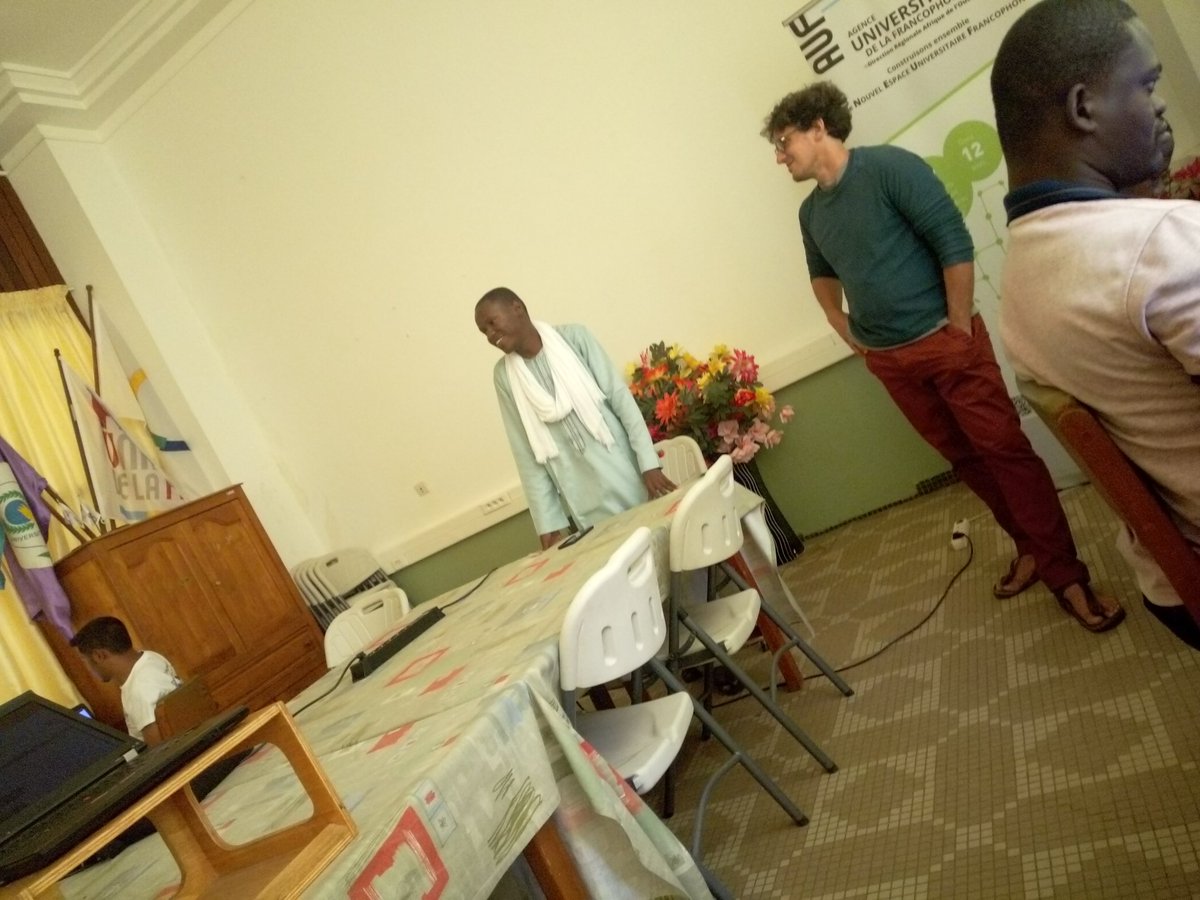 Dave Mariano (@marianodavy) on Twitter photo C'est au tour du #Gouverneur <a href="/MoustaphaMouta/">Moustapha MOUTARI GOGÉ</a> de <a href="/OSMNiger/">OpenStreetMap Niger</a> pour la presentation de l'évolution de la communauté #osm pays.
C'est à #actionosmtg2019 avec <a href="/OSMBenin/">OpenStreetMap Bénin</a> <a href="/OSMTogo/">OpenStreetMap Togo</a> <a href="/OSM_BF/">OSM_Burkina</a> <a href="/OSMCI/">OSM CI</a> <a href="/OSM_CD/">OpenStreetMap RDC</a> <a href="/OSM_Mali/">OpenStreetMap Mali🇲🇱</a> <a href="/osmguinee/">OpenStreetMap Guinée</a> <a href="/siginfolibre/">Siginfolibre</a> C'est au tour du #Gouverneur <a href="/MoustaphaMouta/">Moustapha MOUTARI GOGÉ</a> de <a href="/OSMNiger/">OpenStreetMap Niger</a> pour la presentation de l'évolution de la communauté #osm pays.
C'est à #actionosmtg2019 avec <a href="/OSMBenin/">OpenStreetMap Bénin</a> <a href="/OSMTogo/">OpenStreetMap Togo</a> <a href="/OSM_BF/">OSM_Burkina</a> <a href="/OSMCI/">OSM CI</a> <a href="/OSM_CD/">OpenStreetMap RDC</a> <a href="/OSM_Mali/">OpenStreetMap Mali🇲🇱</a> <a href="/osmguinee/">OpenStreetMap Guinée</a> <a href="/siginfolibre/">Siginfolibre</a>