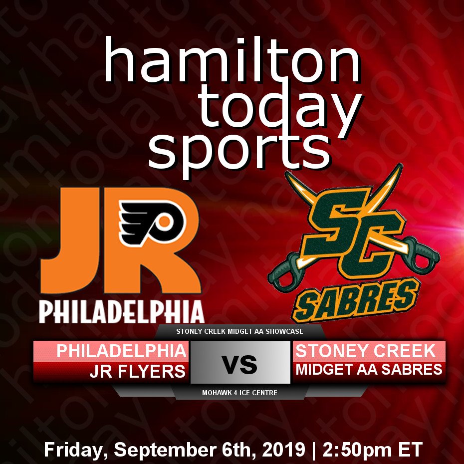 HamiltonToday Sports (@hamtodaysports) on Twitter photo The <a href="/MAASabres/">Stoney Creek MAA</a> defeated the Bellville Bearcats 2-0 this morning. They'll face the Philadelphia Jr Flyers at 2:50pm from <a href="/Mohawk4Ice/">Mohawk 4 Ice Centre</a>.
#HamOnt #HTSabres The <a href="/MAASabres/">Stoney Creek MAA</a> defeated the Bellville Bearcats 2-0 this morning. They'll face the Philadelphia Jr Flyers at 2:50pm from <a href="/Mohawk4Ice/">Mohawk 4 Ice Centre</a>.
#HamOnt #HTSabres