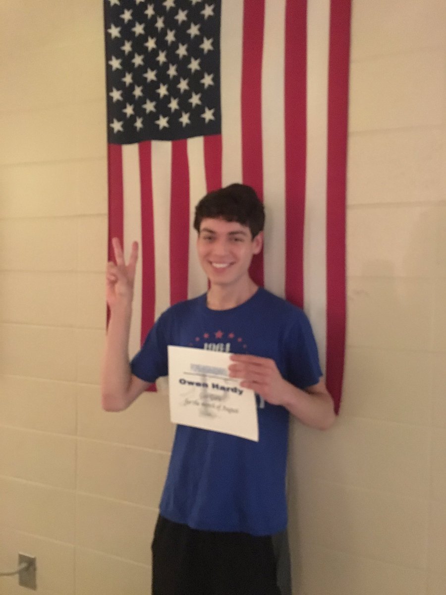 PopeAPGov's tweet image. Congrats Owen Hardy for being the Gov Guru for 1st period @popehighschool_  #InspirePopeHS @cobb_SS #APGov #guruofthemonth