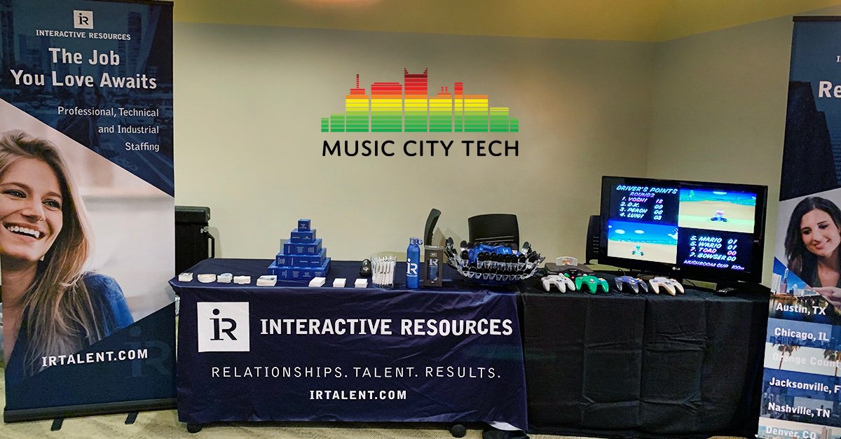 iR Nashville is representing at <a href="/MusicCityTech/">Music City Tech</a> this week! This is another technology conference of which we are grateful and proud to be a founding sponsor. #musiccitytech #nashville #musiccity #technology #conference