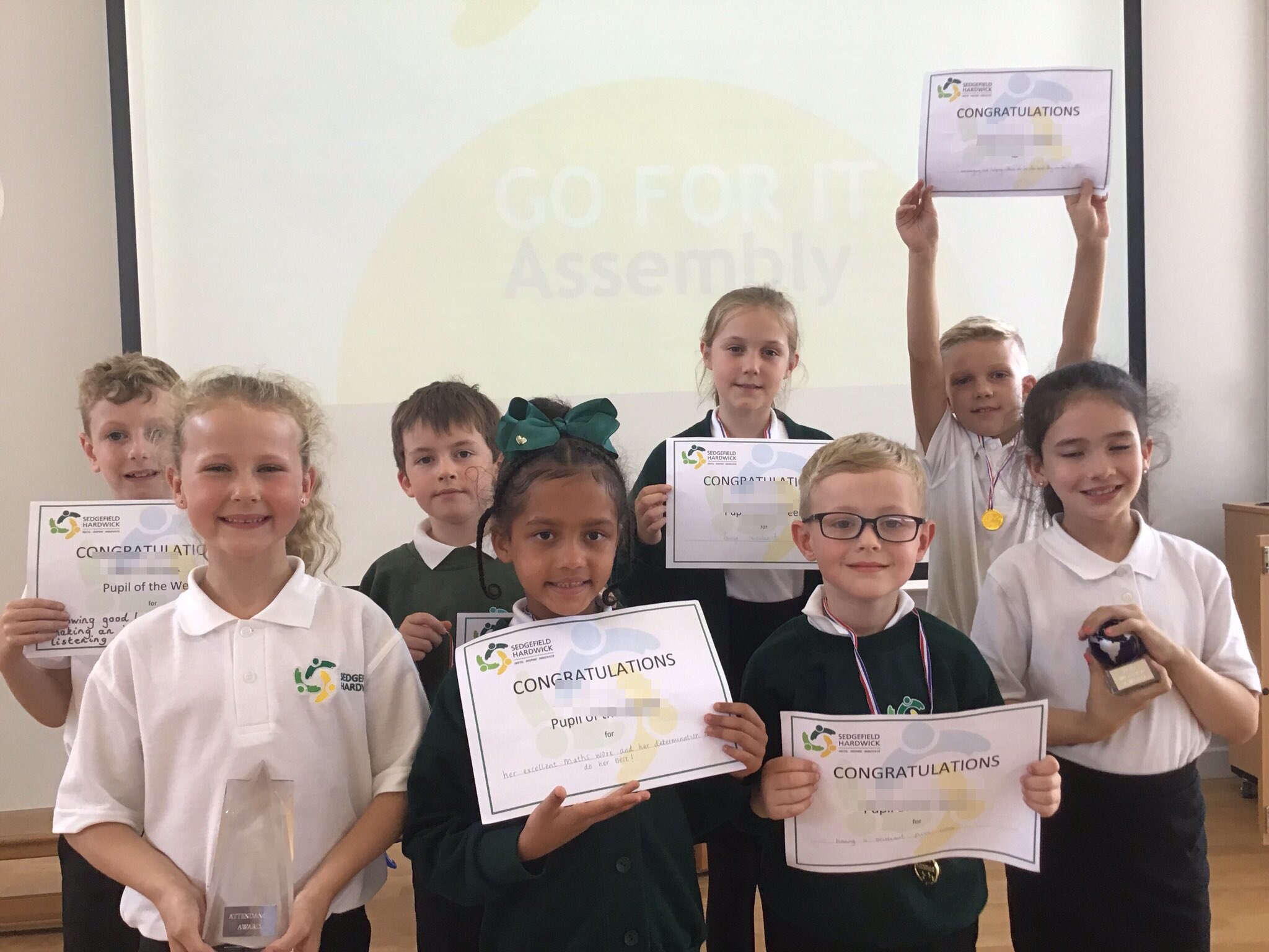 Sedgefield Hardwick on Twitter "A huge well done to our first ‘Pupil