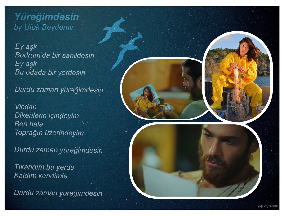  Episode 9 - Can in the hut, Sanem forced to deal with drunk Pollution. One of my definite favourites.  #EKsongs  #ErkenciKuş  #ufukbeydemir