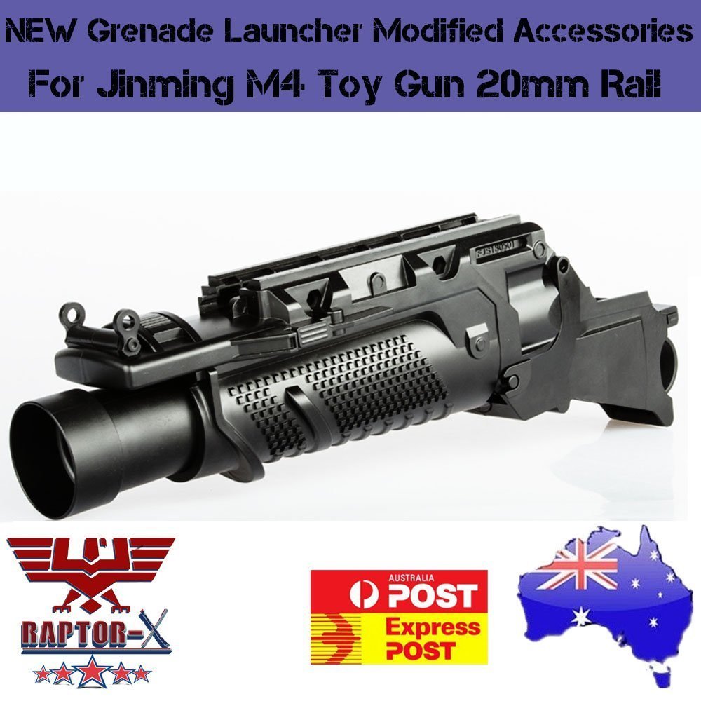 Grenade Launcher Accessories For JinMing M4 SCAR V2 Nylon Gel Ball Blaster Toy 