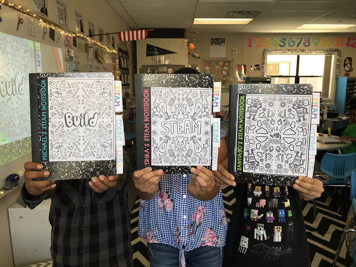 MissRobinsonG4's tweet image. Kind of obsessed with our STEAM Notebook setup 😍💚👩🏽‍🔬👩🏽‍🎨👩🏽‍🔧 @LEGO_Education #Build #STEAM #CreateWithCode #MakersGonnaMake #LEGOEducation #GreenfieldGuarantee #AllMeansAll
