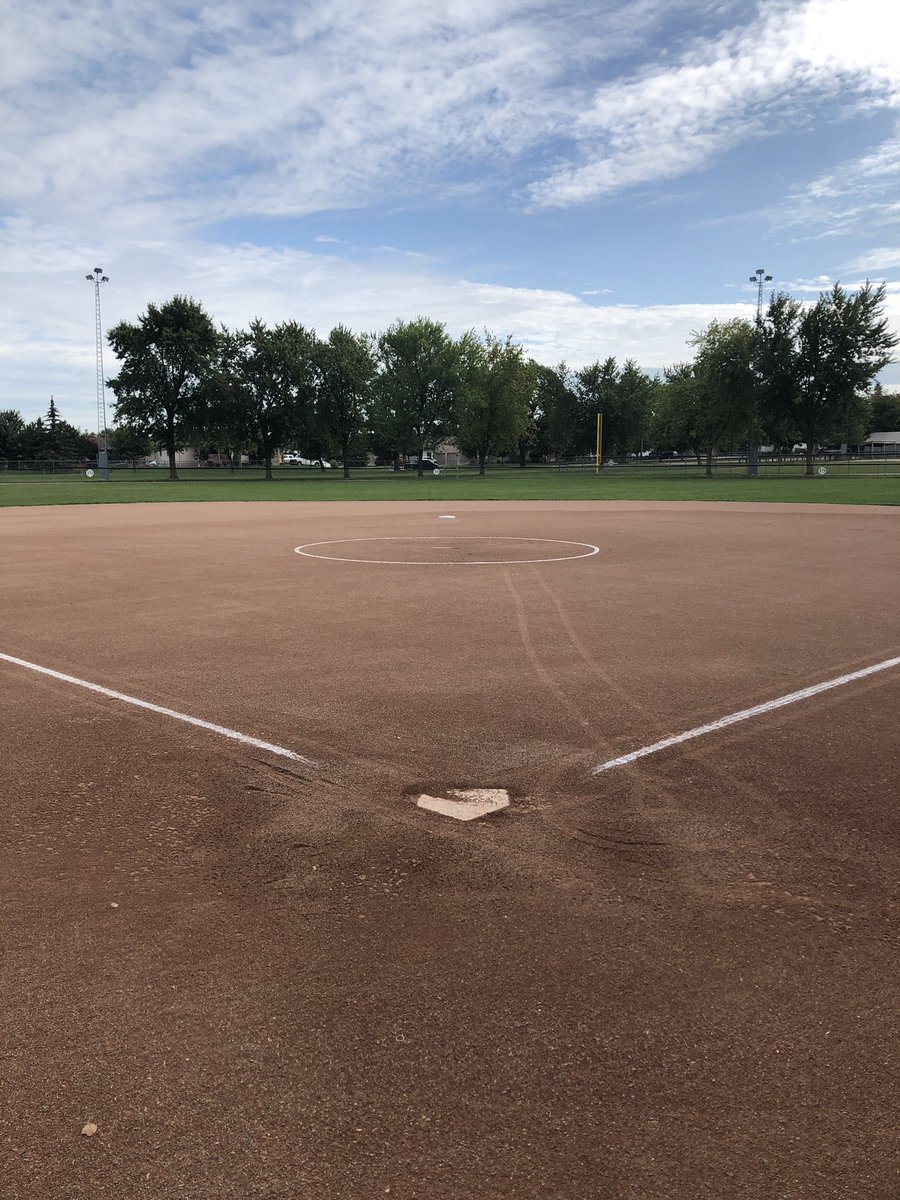 And we are ready to go for the annual Huron and South Perth men’s fastball tournament at Mitchell. #fastballisfun