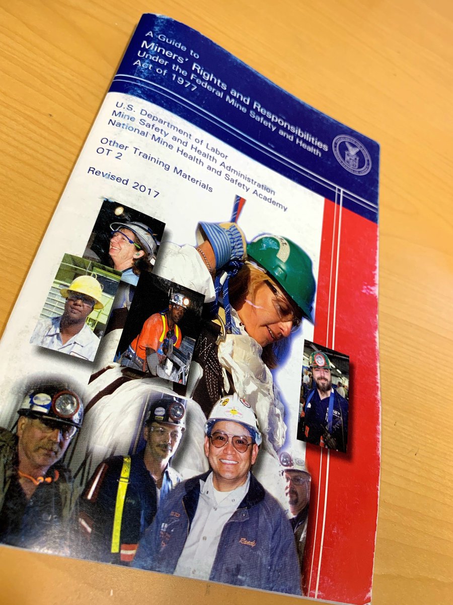 gregoryconst's tweet photo. For three days at #GregoryConstruction we had #MSHA training in preparation for a local mine project. This is 24 hours worth of instruction for MSHA New Miner Training specifically under Title 30 CFR – Part 48. #safetyfirst #construction #concretelife https://t.co/D18g34jizs