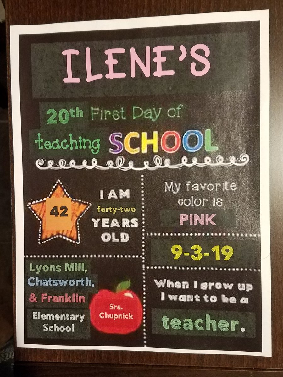SraChupnick's tweet photo. Here's to yr 20! 1st week back was great! Excited for this year! Today was amazing b/c our new superintendent visited @LyonsMill &amp; saw my 4th graders on their 1st day of Spanish! @BCPS_Sup @FranklinELsch @ChatsworthSch #LanguageIsLiteracy @BCPS_WorldLang @BaltCoPS @BcpsPassport https://t.co/Hfccm8qFYu