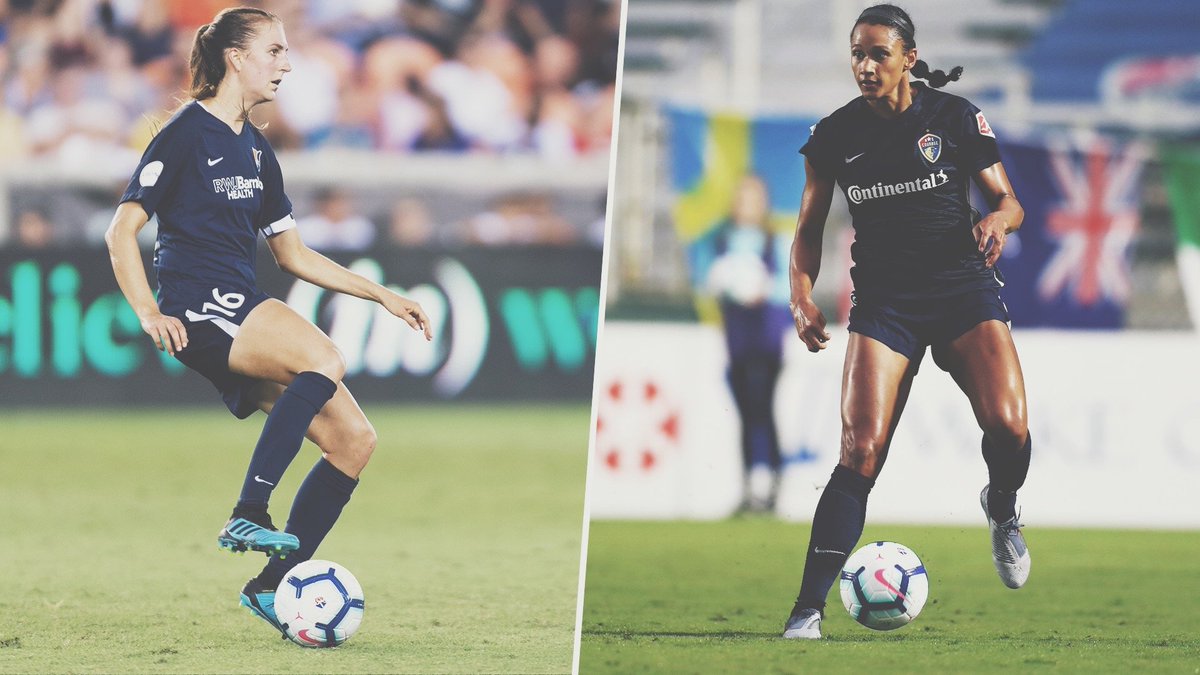 NWSL's tweet photo. .@SkyBlueFC and @TheNCCourage are both coming off wins entering their matchup this weekend. 

⏰ Saturday, September 7, 3 p.m. ET
💻 @YahooSports 🇺🇸 | Check local ESPN listings 🌍
🎟️ https://t.co/CQiKn3cTRL

📓 #NJvNC: https://t.co/nb4o0IY2FL https://t.co/bPGrfUfnLx