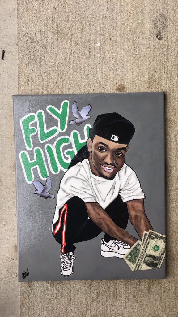 CreatedWisely's tweet photo. βLong Live Shaneβ custom painting on a 16x20 inch canvas
#DanesTouch #WiseArt #flyhigh #LongLiveShane #rih https://t.co/3GFyzXkbEd