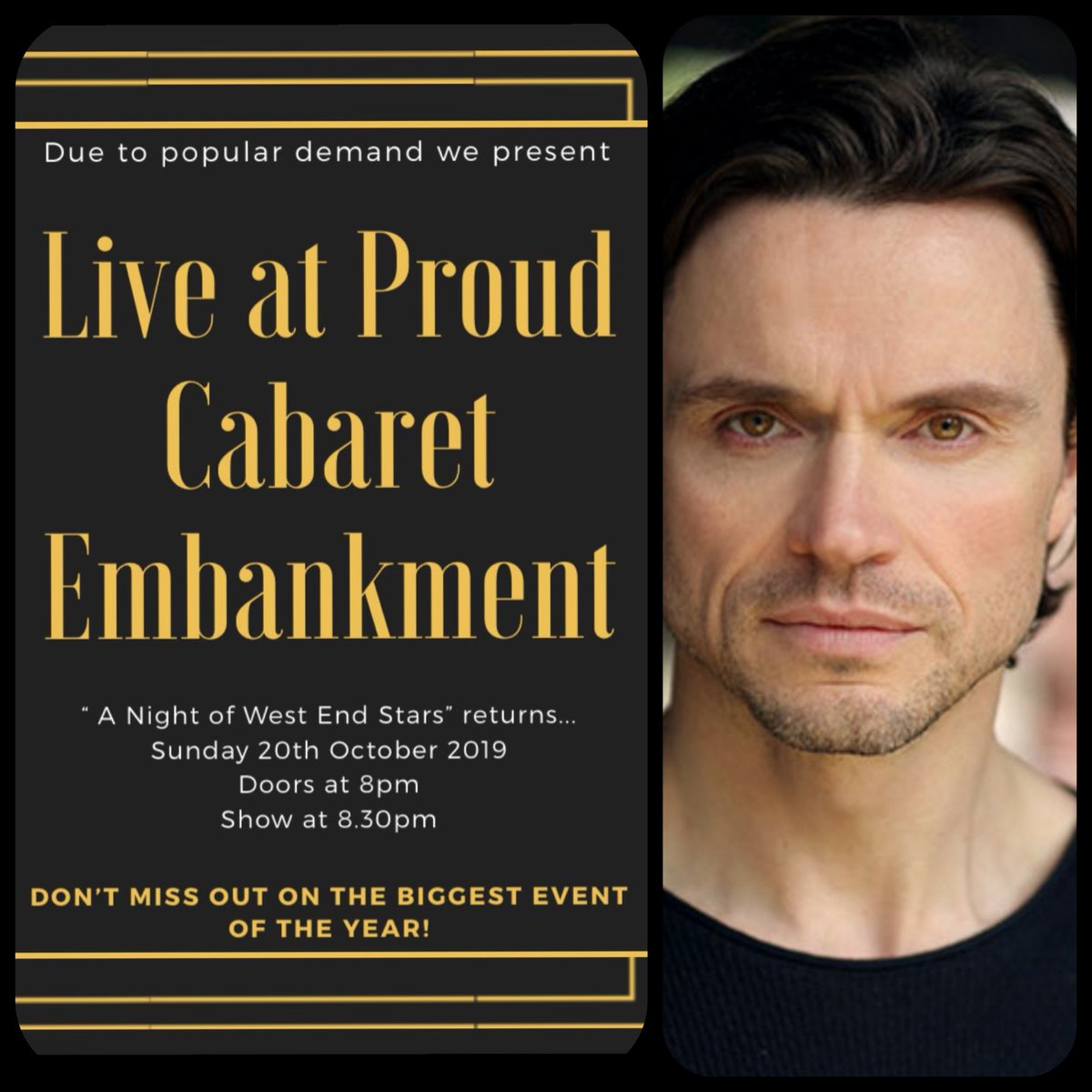 Bob Harms (@bobjharms) on Twitter photo Absolutely thrilled that the legendary <a href="/normanbowman69/">Norman Bowman</a> will be singing at "Live at Proud Embankment" supporting our great charity <a href="/ParkinsonsUK/">Parkinson's UK</a> #WestEnd #parkinsonsUK #charity 
eventbrite.co.uk/e/live-at-prou… Absolutely thrilled that the legendary <a href="/normanbowman69/">Norman Bowman</a> will be singing at "Live at Proud Embankment" supporting our great charity <a href="/ParkinsonsUK/">Parkinson's UK</a> #WestEnd #parkinsonsUK #charity 
eventbrite.co.uk/e/live-at-prou…