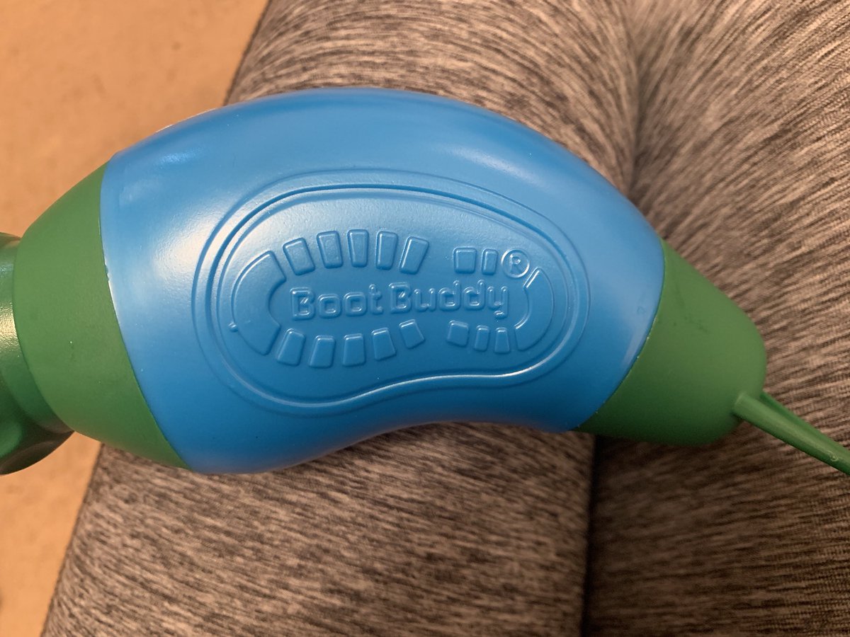 A #newtoy ready for wet &amp; muddy weather in my combat boots! Let’s hope it works. It also came with a beautiful smelling pair of deodorisers and a cloth specific for drying off! Shame I didn’t have it at the Winter WARMA a couple of year ago <a href="/ACORoadMarching/">RAFAC Road Marching</a> #bootbuddy #cleanboots