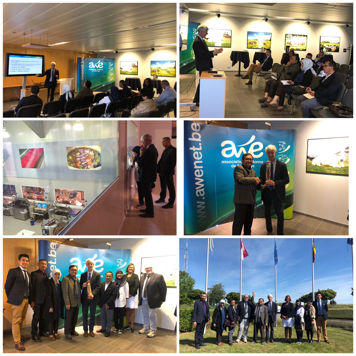 Final day of good practice learning visit #Wallonia from Food Security &amp; Livestock Service Dpt of West-Java Province #Indonesia in the framework of the MoU bilateral cooperation. Site visits, meetings with BBB &amp; meat businesses, potentially new export market in #ASEAN 🇲🇨🇧🇪🤝🐂🥩