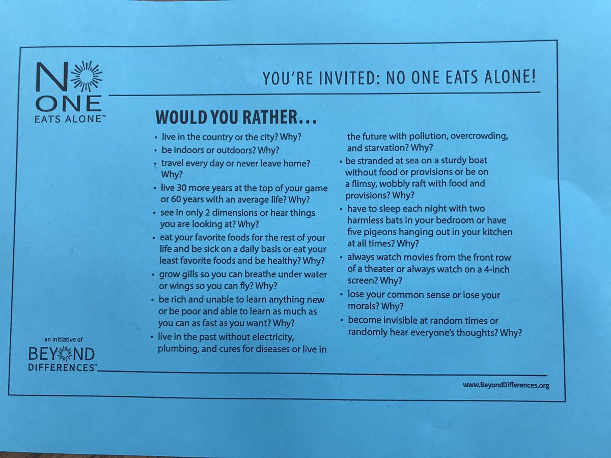 FCMSBobcats's tweet image. Ending #HelloWeek at FCMS with No One Eats Alone at lunches.  Our friendly PALS helped everyone get involved! @sandyhook @FortBendISD