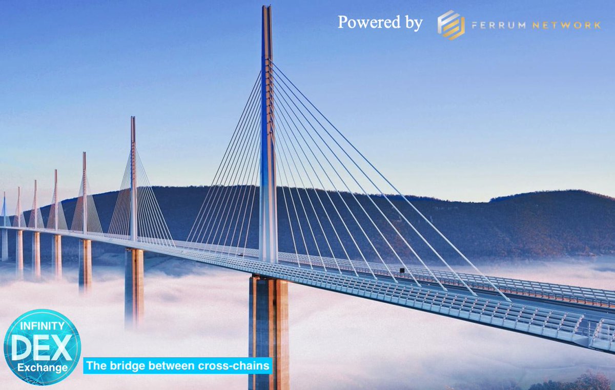 zekripto's tweet photo. #infinitydex decentralized exchange will be bridge between cross-chains and this amazing next generation project powered by @FerrumNetwork.
#ferrumnetwork #frm #ferrum #socialmining #infinitydex #unifrye #btc #eth #bnb #crypto #coinmarketcap https://t.co/jcXwu0EB1M