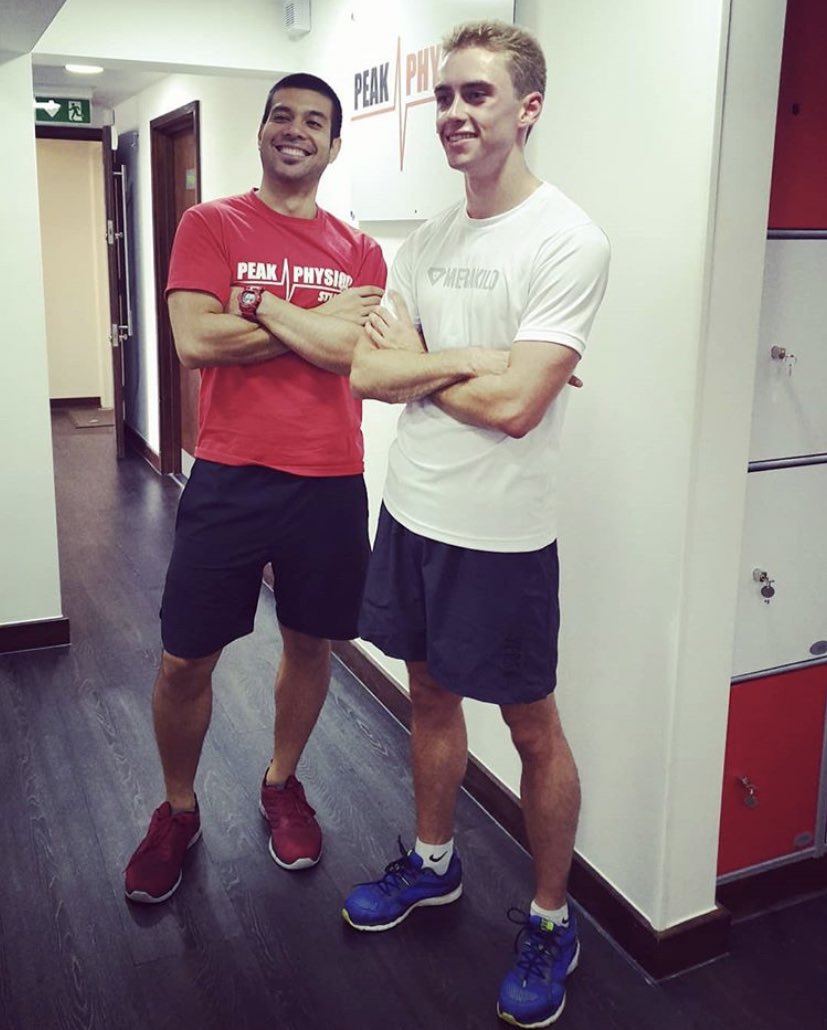 Intense training session at <a href="/PPSLoughton/">Peak Physique Studios</a> this morning - I was drenched after the session which the second photo does not do justice 😂 .
Check out some short clips to the right from the Boxing circuit, @ko8_fitness circuit and the Sprint Intervals 💪🏼