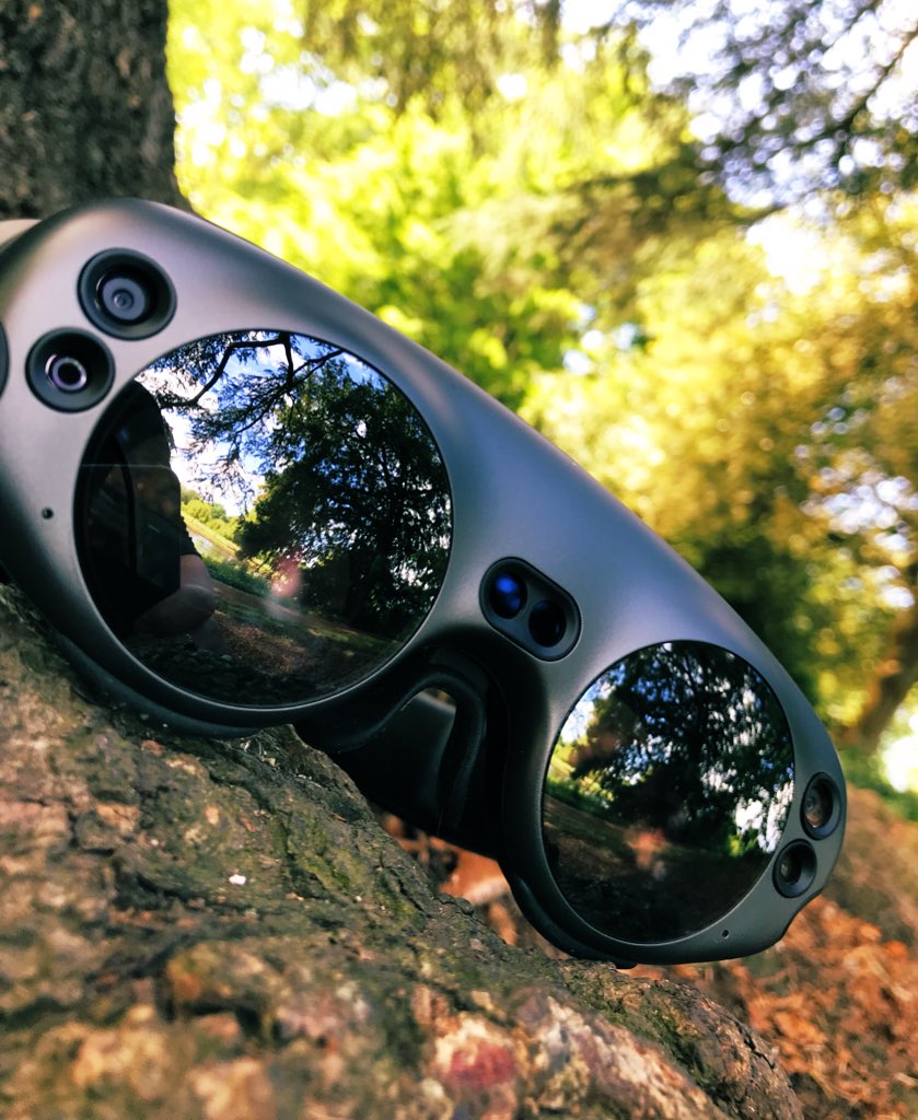 Had a fantastic day developing on <a href="/magicleap/">Magic Leap</a> again - baby steps building to a greater super goal. Today’s work featured an evil genius #theatre <a href="/TheRSC/">The RSC</a> #DigitalFellows