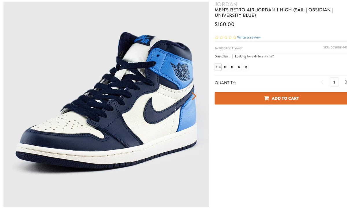 restock jordan obsidian