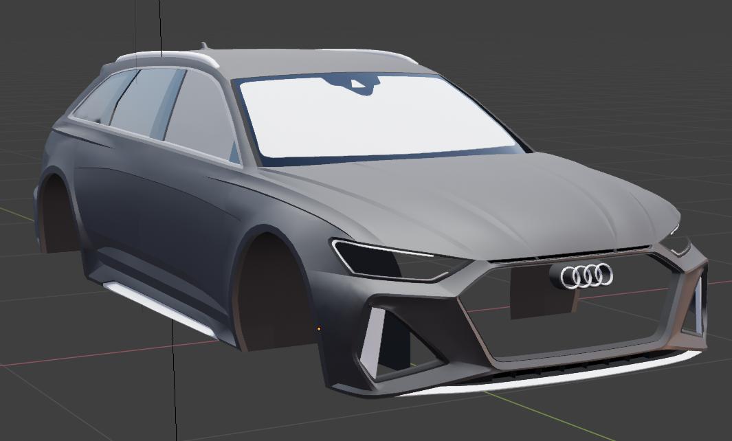 RS6 Avant #Blender3d