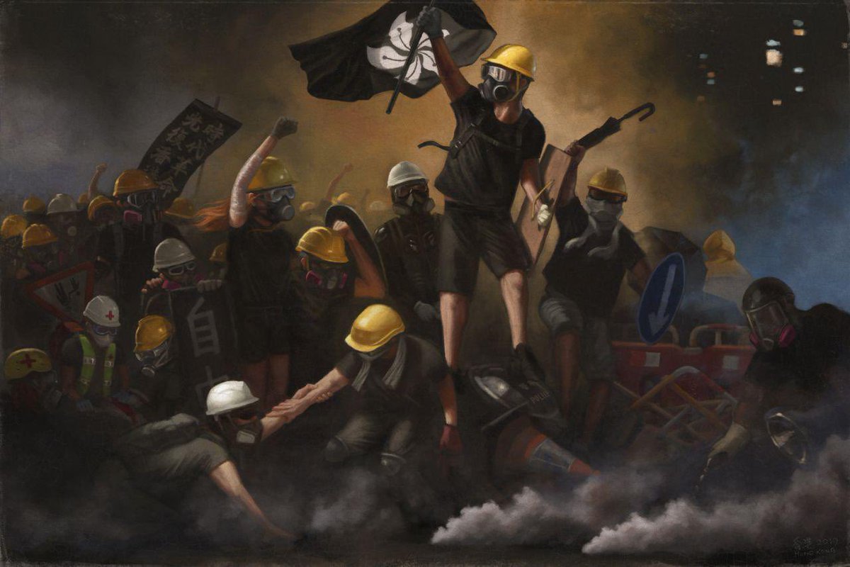 Alex Hofford On Twitter Love This Hong Kong S Very Own Version Of Eugene Delacroix S Liberty Leading The People Hongkongprotests Antielabhk Antielab Https T Co Ugfzyggur0