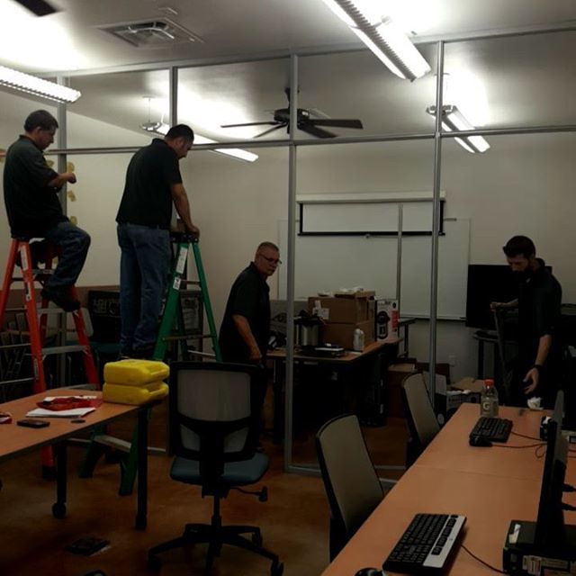 LibraryJohnson's tweet image. Build that wall guys! We&apos;ve waited a long time for it.  New private conference room  #workinprogress  #library #notjustforbooks ift.tt/2ZVwQFc