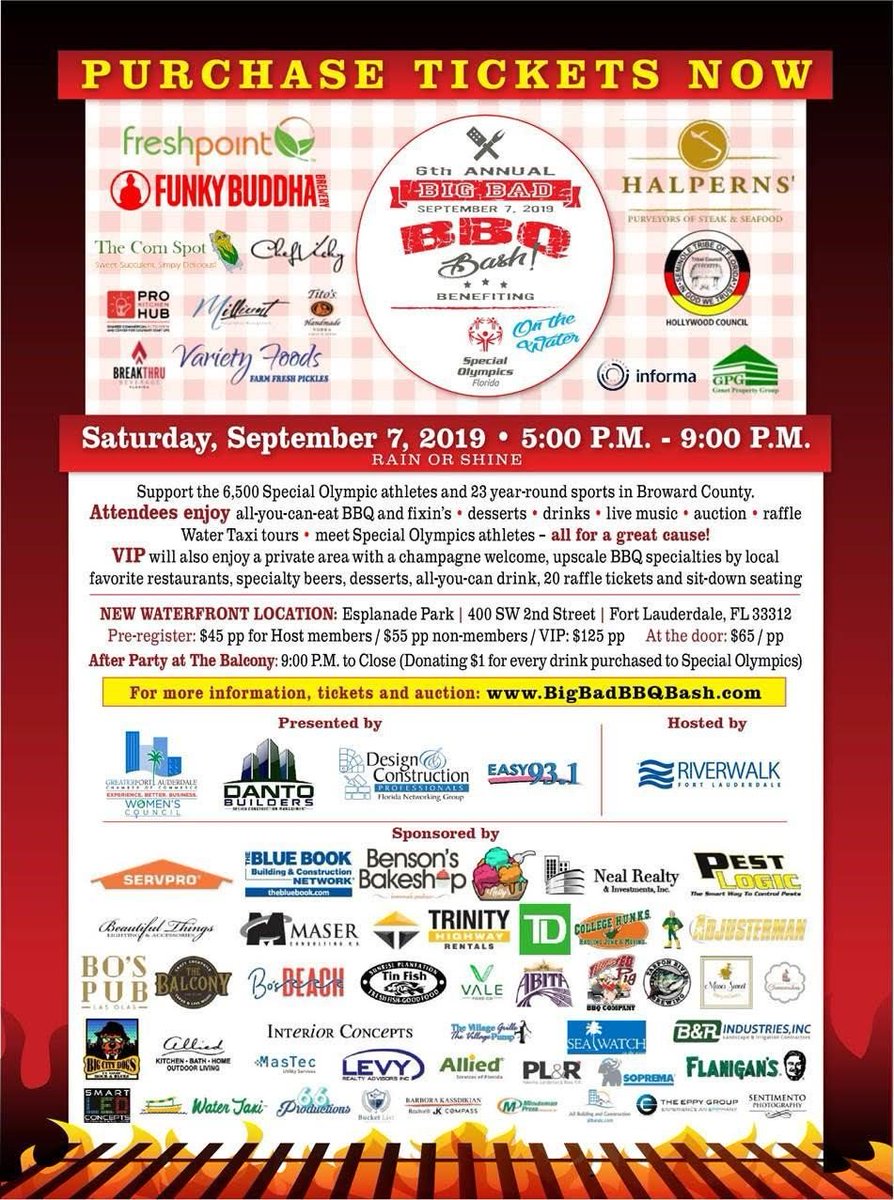 Pest_Logic's tweet image. Come join us tomorrow at Esplanade Park for the Big Bad BBQ Bash supporting the Special Olympics! 

Swing by our booth for games and prizes!