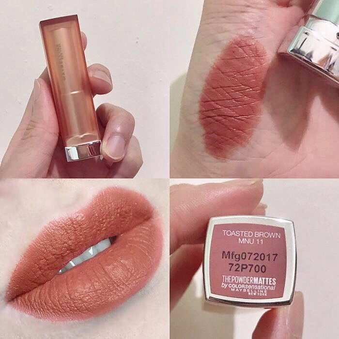 Мейбелин браун. Коричневая помада мейбелин. Maybelline Powder Matte Toasted Brown. Коричневая помада от мейбелин. Мейбелин Toasted Chestnut.