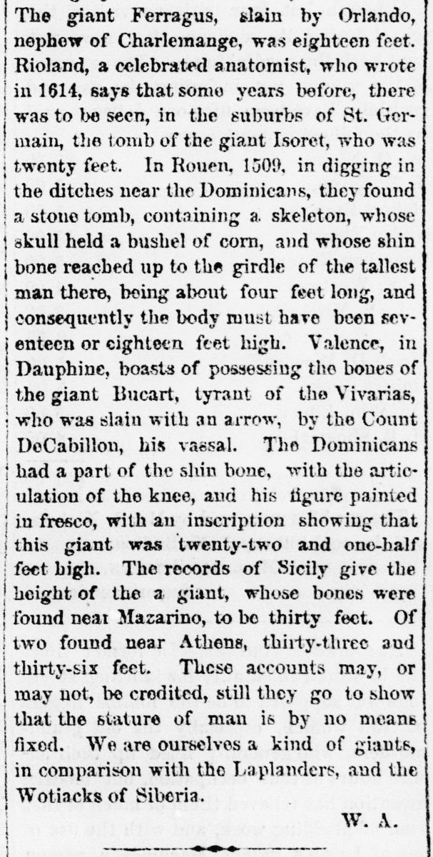 20. Tales and references throughout history -from the West-Jersey Pioneer May 13, 1870 p1