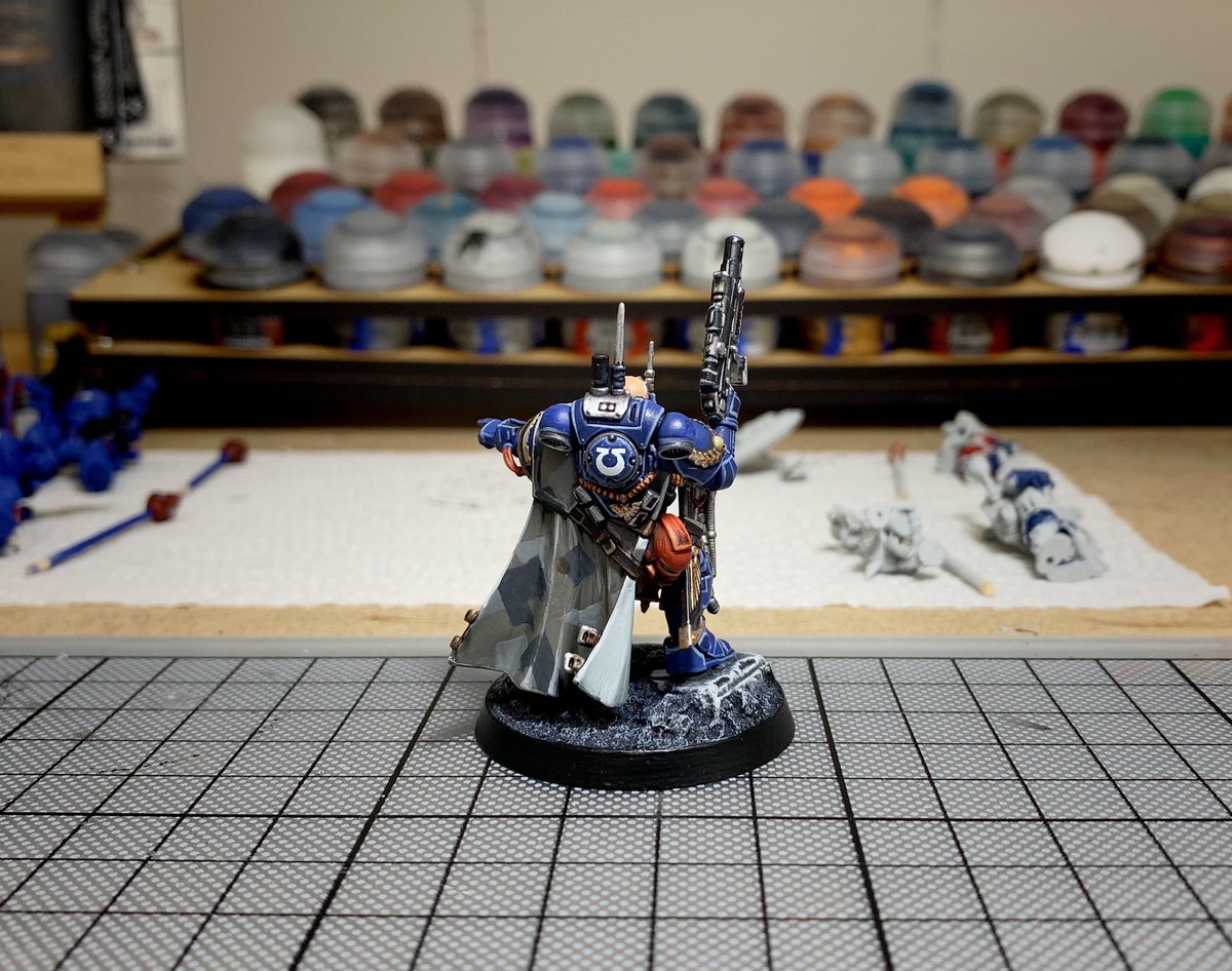 ControllerCult's tweet photo. I got me some Phobos Armour. #warhammer40k #ultramarines #spacemarines #paintingwarhammer #wepaintminis https://t.co/dyaBBjlJuw