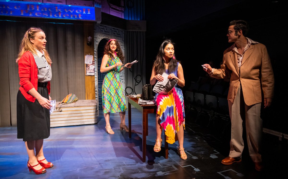 ChatillionStage's tweet photo. There are 4 performances of TECH SUPPORT this weekend @59E59! Join us as we travel through time.β³#TechSupport59
Learn more & purchase your tix to TECH SUPPORT here: https://t.co/LS7MoYaAGU
Photo: @cineplexed
Feat: @margotwhitewow @RyanAvalos Laureil Friedman, Leanne Cabrera https://t.co/TCYJ64xwmH