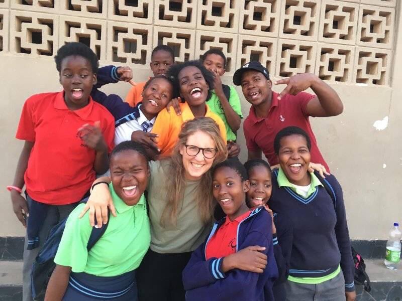 Reunited 😁 Our Achievers were so happy to welcome back former staff member Kat for a visit to our center!