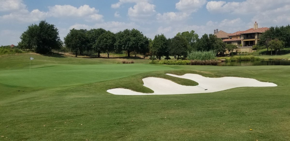 Work progressing nicely at TPC Four Seasons with our Premier White....
#thebest