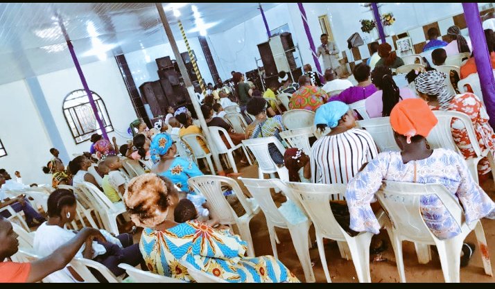 Dppmintl's tweet photo. #dppmAsaba Friday morning service. It was wonderful. The people are ready to hear from the lord and flow with the sprirt any day anytime.
Kai I pray for you Grace shall speak for you wherever you go and favour shall attract your helpers wherever they are. #DepropheticCommander https://t.co/SHJA1Ted2I