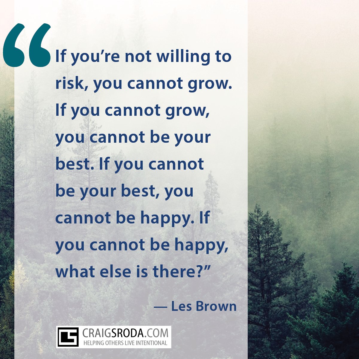 #Growth is the key to happiness. Would you agree?

#Risk #Grow #Learn