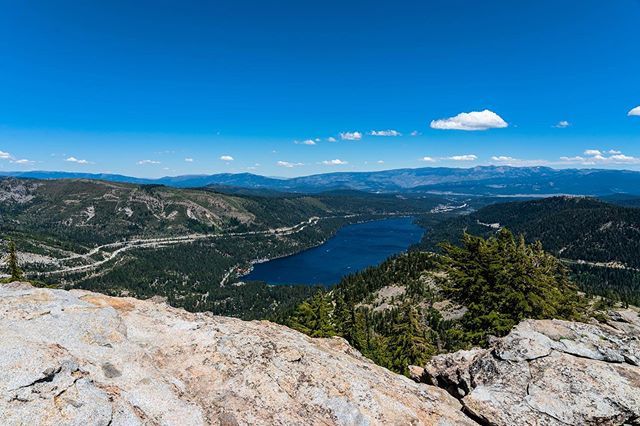 Shot of Donner Lake from Donner Peak. #scenery #travelphotography #travel #truckee #laketahoe #donnerlake #beautifuldestinations  #landscapephotography ift.tt/2ZXyM09