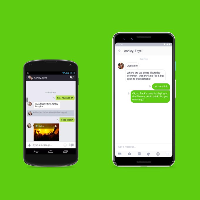Kik is 10 this year! So tell us...who remembers the old Android and iOS chat screens? 😎 https://t.co<a href="/tag/newmusicfriday"class="tags"><span>#newmusicfriday</span></a>