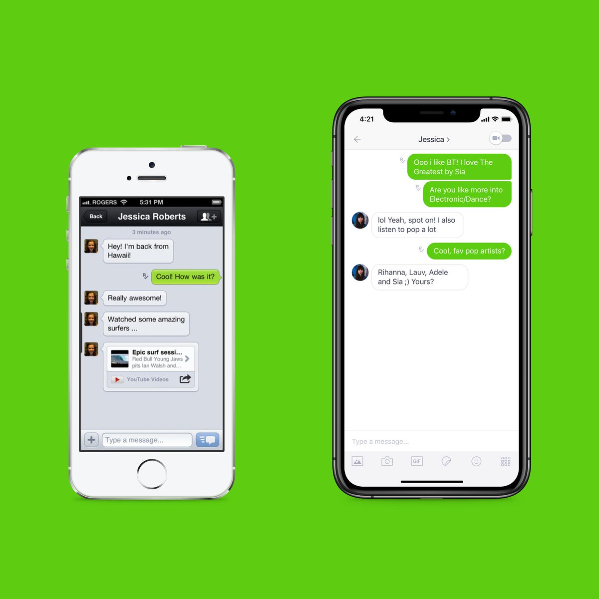 Kik is 10 this year! So tell us...who remembers the old Android and iOS chat screens? 😎