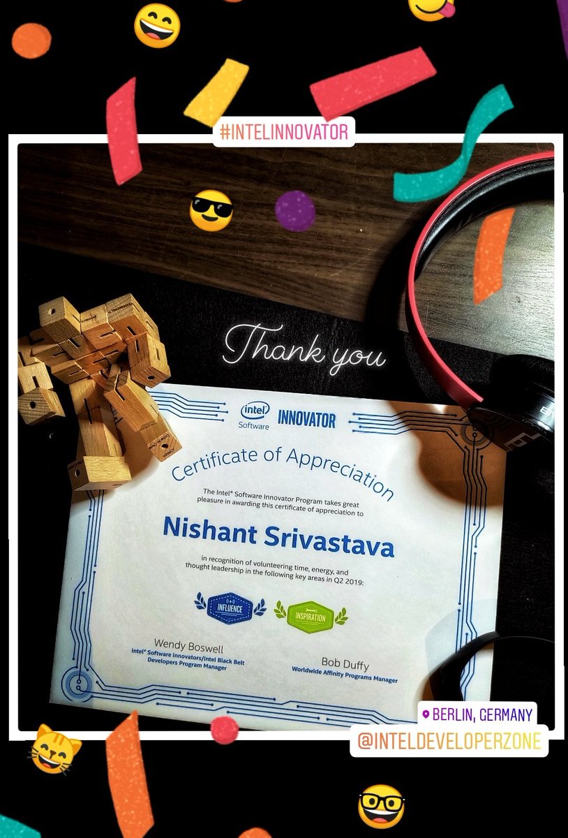 nisrulz's tweet photo. Got this in the 📬 today 😄! Thank you @wboswell @bobduffy for this 😎🥳
#Intel #IntelInnovator #influence #inspire #devlife #opensorcerer https://t.co/NIOGBJSDVf